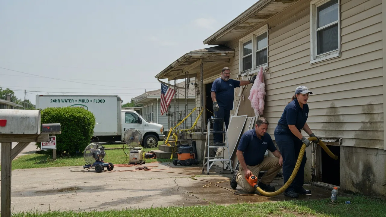 Water Damage Repair in Hackberry, LA near me